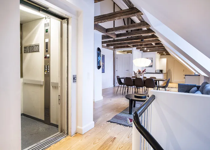 아파트 Town Hall Penthouse By Daniel&jacob's 코펜하겐